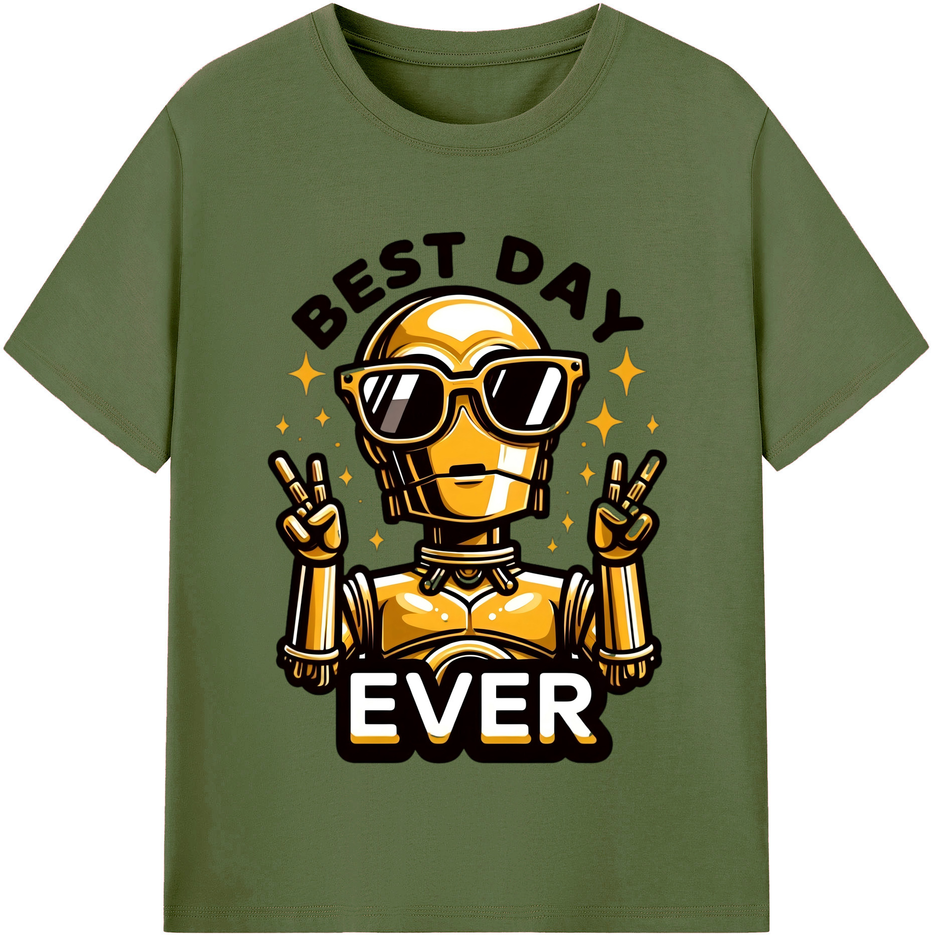 （画像用） スター・ウォーズ Star Wars 綿100％半袖Tシャツ（フロントプリント）